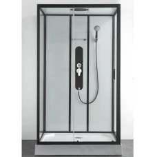 Хидромасажна душ кабина SKY 3, 80х120х225 см, черен мат