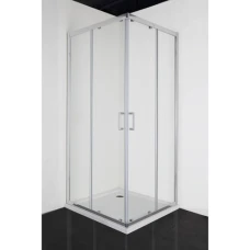 Квадратна душ кабина ELITE, 80х80х195 см, хром