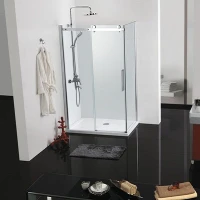 Правоъгълна душ кабина "NEXUS", хром Правоъгълна душ кабина "NEXUS", хром