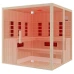 Комбинирана инфрачервена и финландска сауна “ECLIPSE Hemlock”, 204.3×200.8×205,5 см