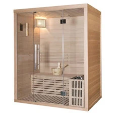 Финландска сауна за двама „IGNEUS Hemlock“, 150х105х190 см