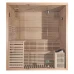 Финландска сауна за четирима „SERENIS“, 180×150×210 см