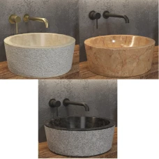 Мивка за баня TIMUR LBP, естествен камък